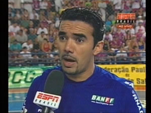 Greto won the Estadual Paulista for the 5th time! Parabens! (Photo courtesy: www.futsal.com.br)
