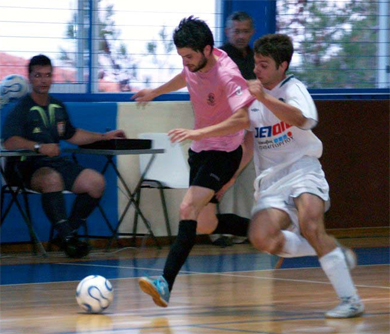 Match 2: Platon - Athina 90 6-3 (Photo courtesy: Costas Chryssafis - Sala News)