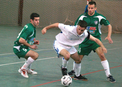 Play Off, day 1: Athina '90 - Doukas 9-1 (Photo courtesy: Costas Chryssafis - Sala News)