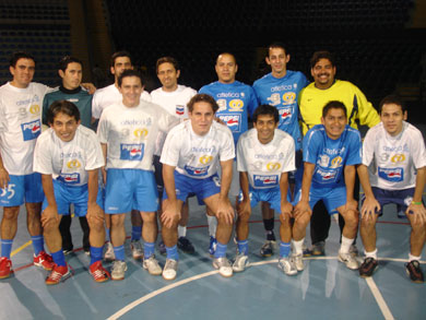 Guatemalan National team (Photo courtesy: Hector Aragon - Guatemalan Futsal Committee)