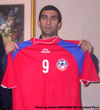 Armen Gyulambaryan (Photo courtesy: Ashot Martirosyan - FOOTBALL PLUS)