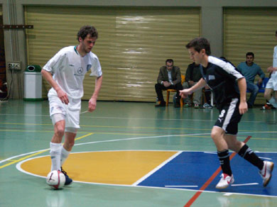 Mpousmpouras vs Sokos (Photo courtesy: Kostas Chrisafis - Mini Football News magazine & futsalhellas.gr)