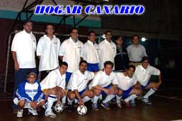 Hoga Canario, first in the table (Photo courtesy: http://www.futbolsala.com.ve)