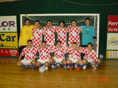 Croatian National team Under 21 (Photo courtesy: Croatian Federation)