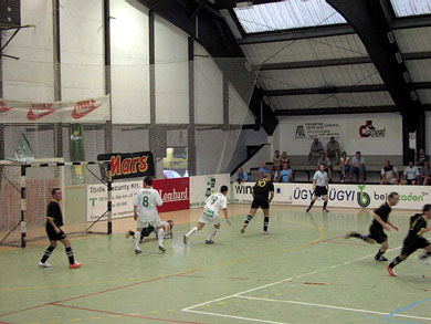 During the 2nd match: Colorspectrum Aramis vs Rubeola FC Csomor (Photo courtesy: Colorspectrum Aramis)