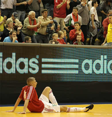 Great disappointment but no regrets for Janos Madarasz, Hungary did their best (Photo courtesy: Miklos Biszkup)