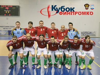 Hungarian National Team (Photo courtesy: Futsal Hungary)
