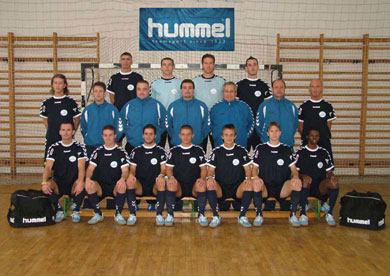 The Cup winners, front ... (Photo courtesy: Godolloi Futsal Klub)