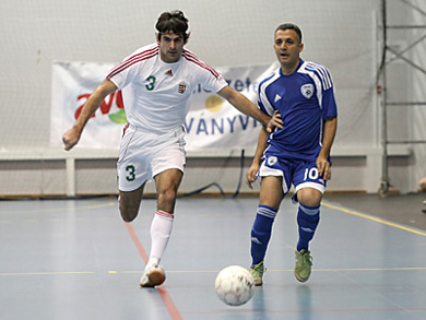 Hungary vs Israel 3-3 (Photo courtesy: Miklos Biszkup - www.futsal-hungary.hu)