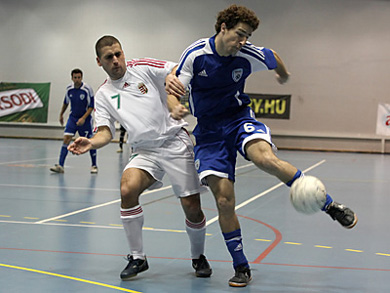 Hungary vs Israel 3-3 (Photo courtesy: Miklos Biszkup - www.futsal-hungary.hu)