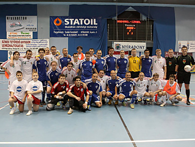 Hungary vs Israel 3-3 (Photo courtesy: Miklos Biszkup - www.futsal-hungary.hu)