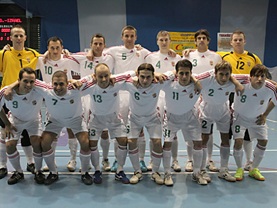 Hungary vs Israel 3-3 (Photo courtesy: Miklos Biszkup - www.futsal-hungary.hu)