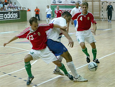 Najib Elallouchi in the hungarian cage (Photo courtesy: Miklos Biszkup)