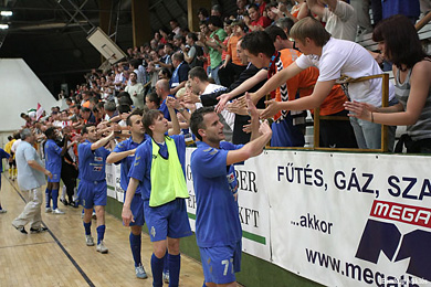 Megatherm GFK vs Mezei-Vill FC 5-1 (Photo courtesy: Miklos Biszkup)