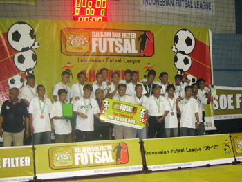 3rd classified: Electric PLN (Photo courtesy: Futsal Indonesia)