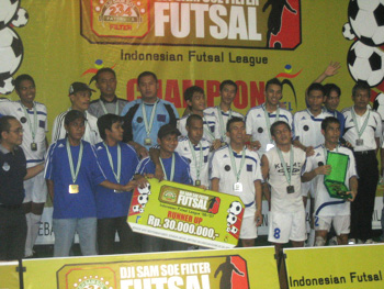 Runner Up: Mastrans (Photo courtesy: Futsal Indonesia)