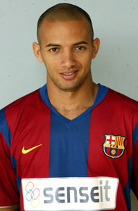 Igor will replace (Photo courtesy: Barcelona Official Web Site)