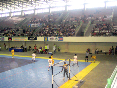 During a match (Photo courtesy: Indonesian Futsal Committee)