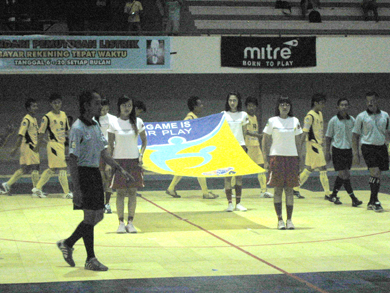 Fair play! (Photo courtesy: Indonesian Futsal Committee)