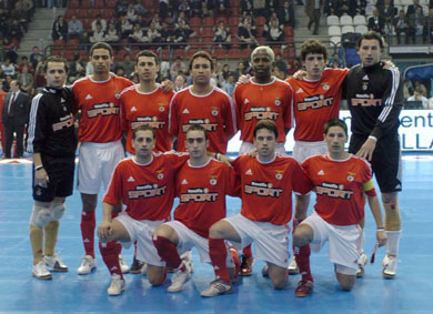 SL Benfica (Photo courtesy: Enrique Serrano - LNFS)