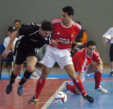 Daniel vs Rogerio Vilela (Photo courtesy: Enrique Serrano - LNFS)