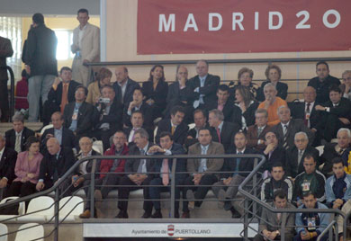 Well known faces in Puertollano... (Photo courtesy: Enrique Serrano - LNFS)