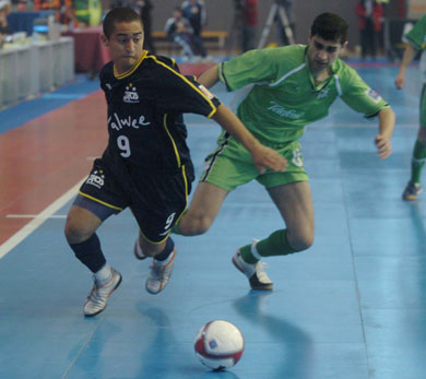 Marcio vs Gabriel (Photo courtesy: Enrique Serrano - LNFS)