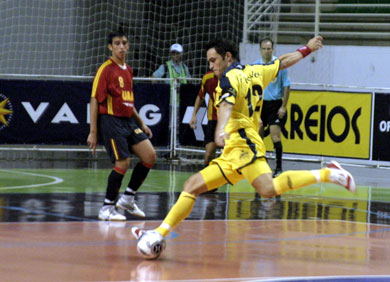 Falc�o in action (Photo courtesy: Beto Costa - CBFS)