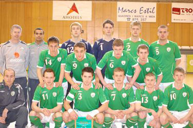 Ireland Under 21 in Andorra (Photo courtesy: FAi.ie)