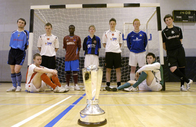 Representative players from the participating teams (Photo courtesy: FAI)