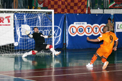 Rogerio scored! Is the first ever title for Perugia! (Photo courtesy: Carlo Giuliani)