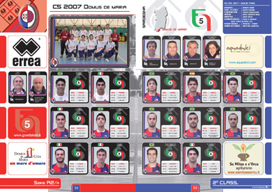 Domus De Maria, A2 division club, group A