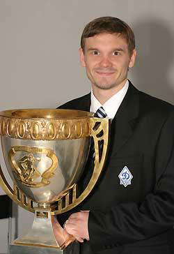 Sergei Ivanov (Dinamo Moscow), group top scorer (Photo courtesy: http://www.mfkdinamo.ru)