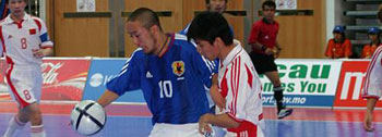 Kenichiro Kogure in action against China (Photo:WSG)