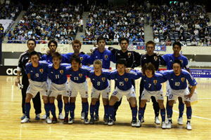 Japanese National team (Photo courtesy: Futsal Net)