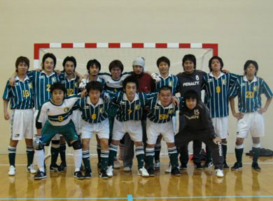 Kobe Univ. Futsal Club Forza (Photo courtesy: Kenji Tamaki - Futsalnet)