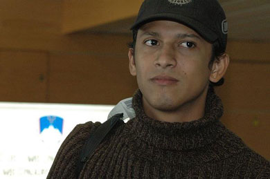 Francisco Kelson Miranda Dos Santos, so much alike to his brother! (Photo courtesy: Svea Lesna Litija)