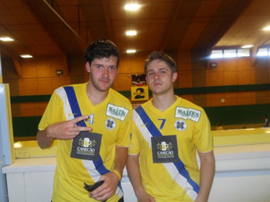 Ben Spooner and Michael Willians (Photo courtesy: Kickers Futsal)<