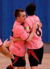 Robbie Bettson and Jason Kilbride (Photo courtesy: Middlesbrough Futsal Club)