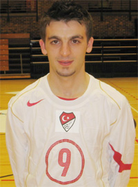Yenner Kilic, player of the german club Inter Wesel (Photo courtesy: Inter Wesel)