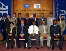 Futsal Course in Kuala Lumpur (Photo courtesy: AFC)