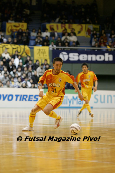 Kenichiro Kogure in action (Photo courtesy: Pivo!)