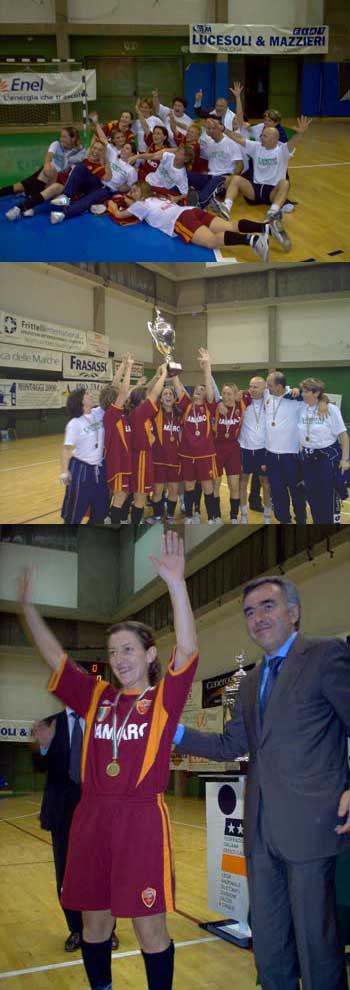 Lamaro Roma Rcb, Female Italian Champion 2003/2004 (Photo courtesy: Michela Naim - Lamaro Roma Rcb)