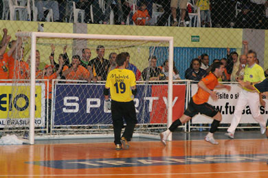 Goal for Carlos Barbosa! (Photo courtesy: Renato Zaro)