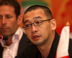 Justinus Lhaksana, Indonesian coach (Photo courtesy: KL World 5 web site)
