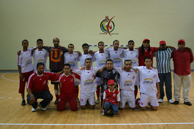 Al - Ahley Benghazi, national champions! (Photo courtesy: Hussein Budejaja)