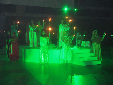 Light on futsal stage (Photo courtesy: Kooora Forum)