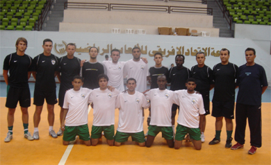 Libyan National team (Photo courtesy: Libyan FA)