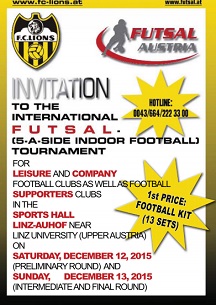 International Futsal Clubs Tournament in Austria ...