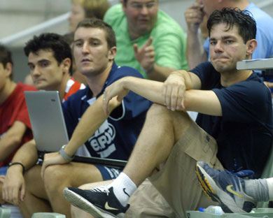 Lenisio's season is over, this was probably his last match in Murcia (Photo courtesy: LNFS)